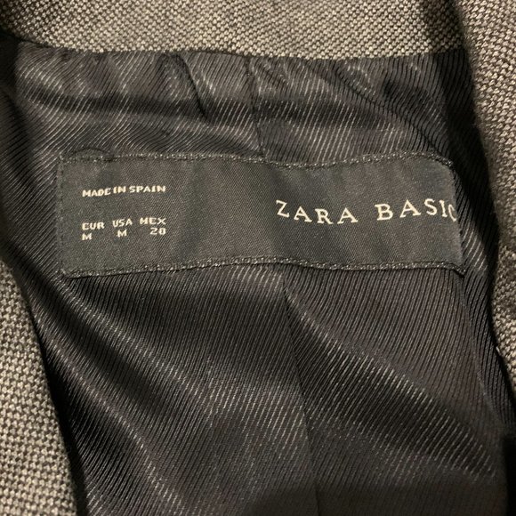 Zara Dark Gray Tailored Blazer - Picture 7 of 7